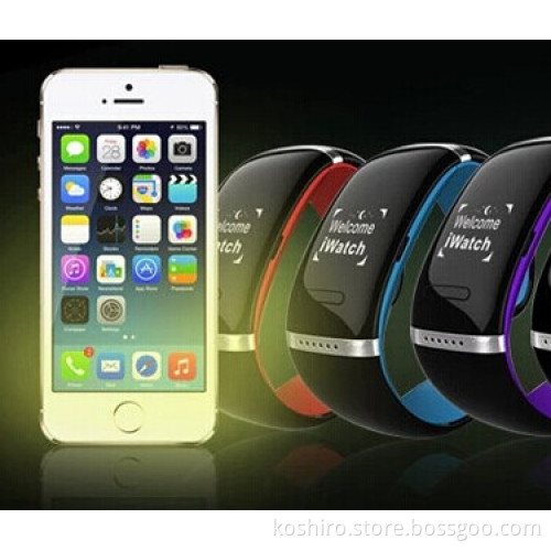 Fashionable Smart Bluetooth Watch with Pedometer